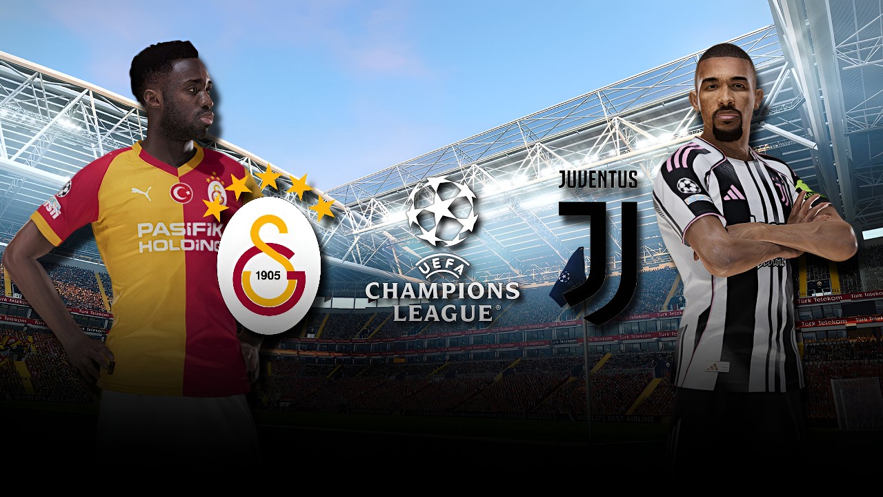 SIMULEI | GALATASARAY X JUVENTUS NA CHAMPIONS LEAGUE | PES 21 SIMULAÇÃO EM 4K60FPS