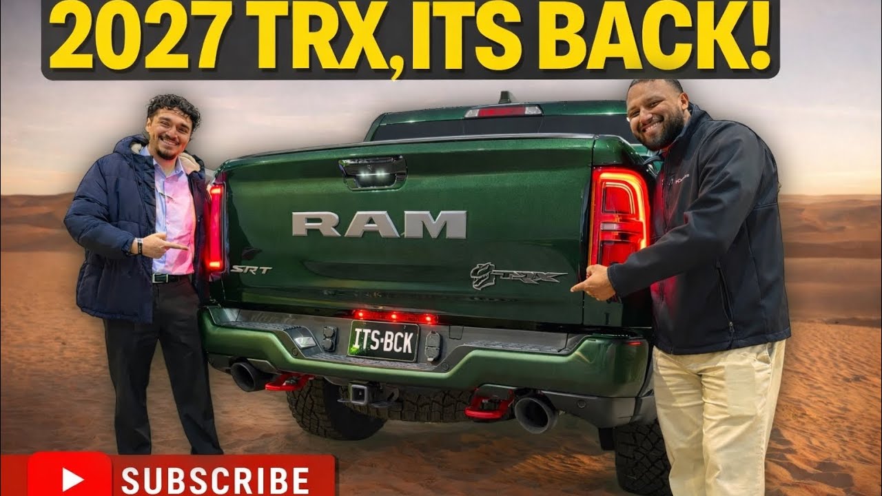 EXCLUSIVE First Look & Review of the 2027 RAM TRX &mdash; IT&rsquo;S BACK! 😱🔥