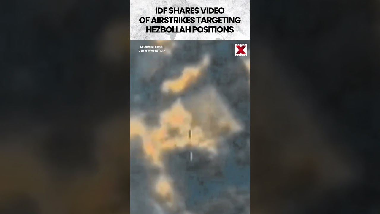 #hezbollah | Israeli Army Releases Footage of Hezbollah Strikes in Southern Lebanon #idf #israel