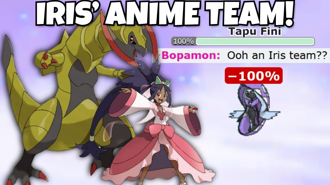 IRIS' ANIME TEAM DESTROYS NATIONAL DEX! Pokemon Showdown