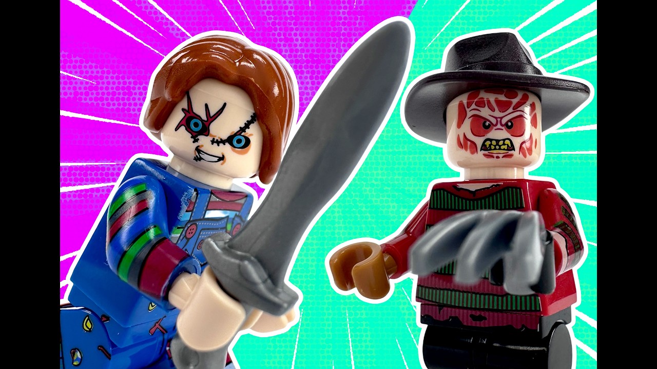 Unofficial LEGO Horror Build 🔥 Freddy, Chucky & Ghostface Unite in One Nightmare!