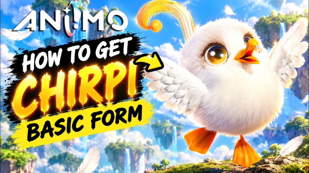 How To Get CHIRPI Basic Form  - ANIIMO