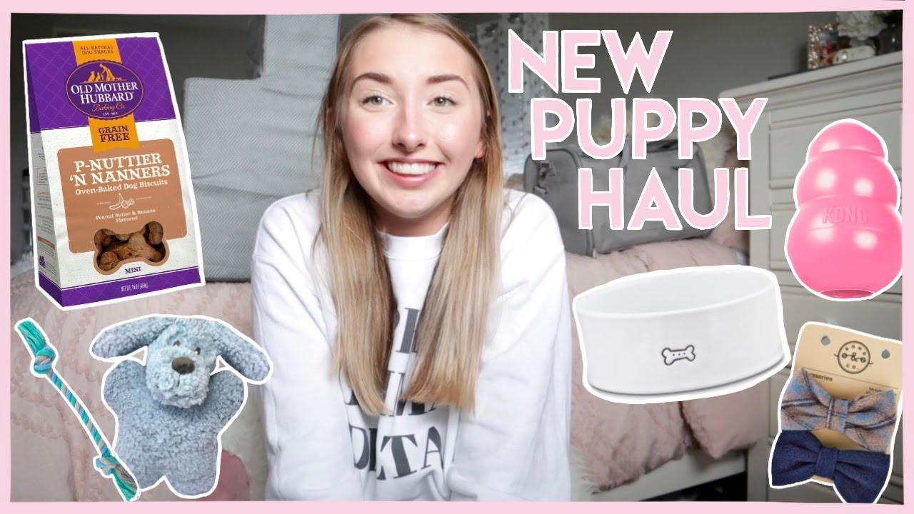 Everything I Bought For My New Puppy | New Puppy Haul and Essentials