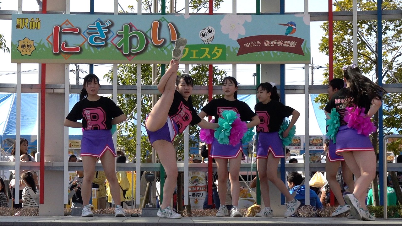 【駅前にぎわいフェスタ】チアダンスパフォーマンス④