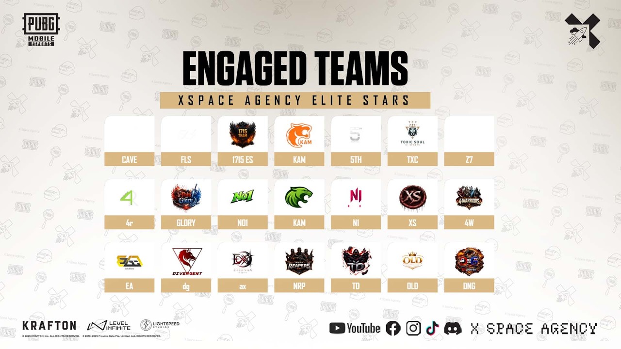 [EN] XSPACE AGENCY ELITE STARS | SEMIFINALS | #pubgmobile  #pubgtournament #livestream