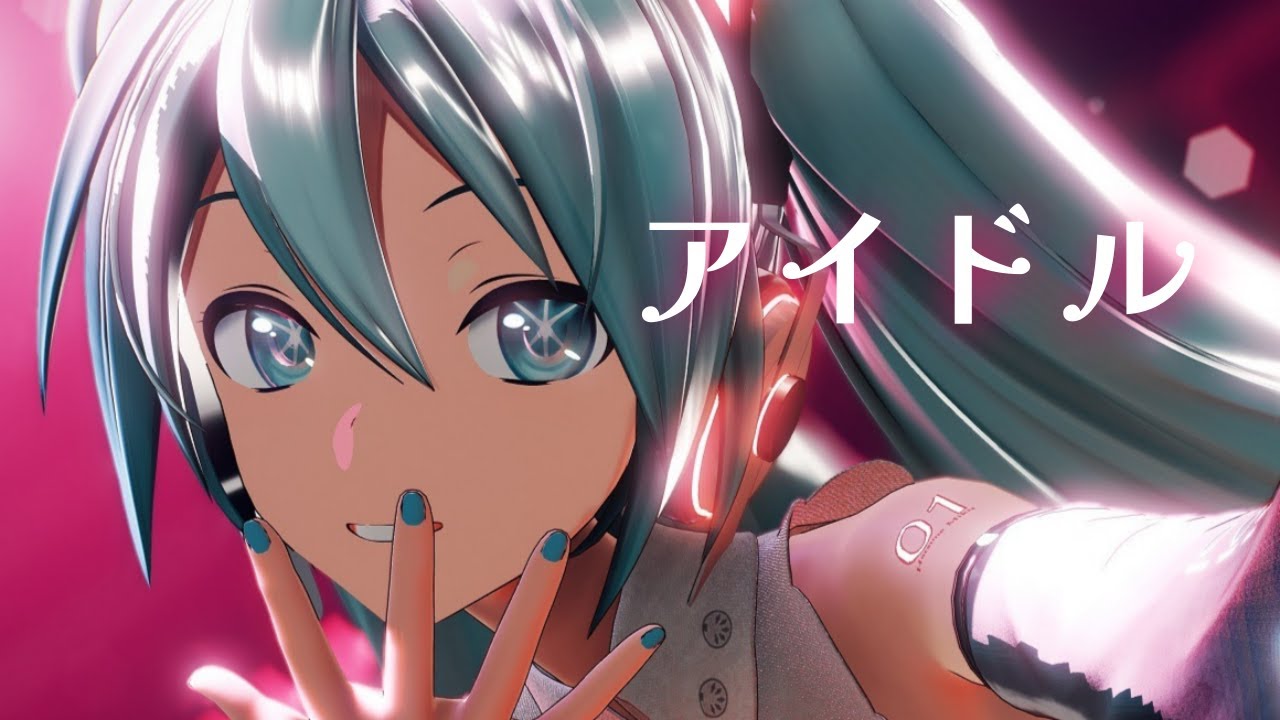 【MMD】 アイドル 【YYB式初音ミク】