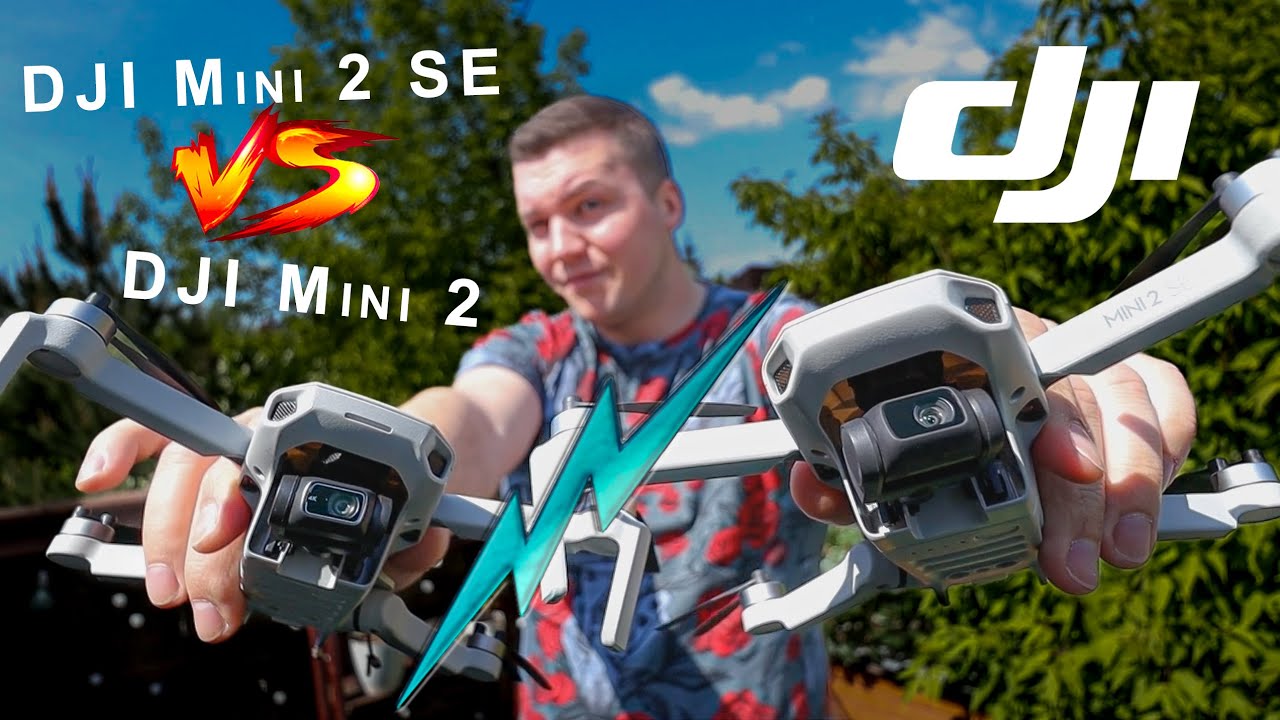 DJI por&oacute;wnanie dron&oacute;w - DJI Mini 2 SE VS Mini 2 🔥