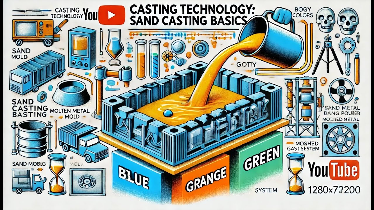 🔴🔴Metal Casting Technology🔴🔴: Sand casting basics