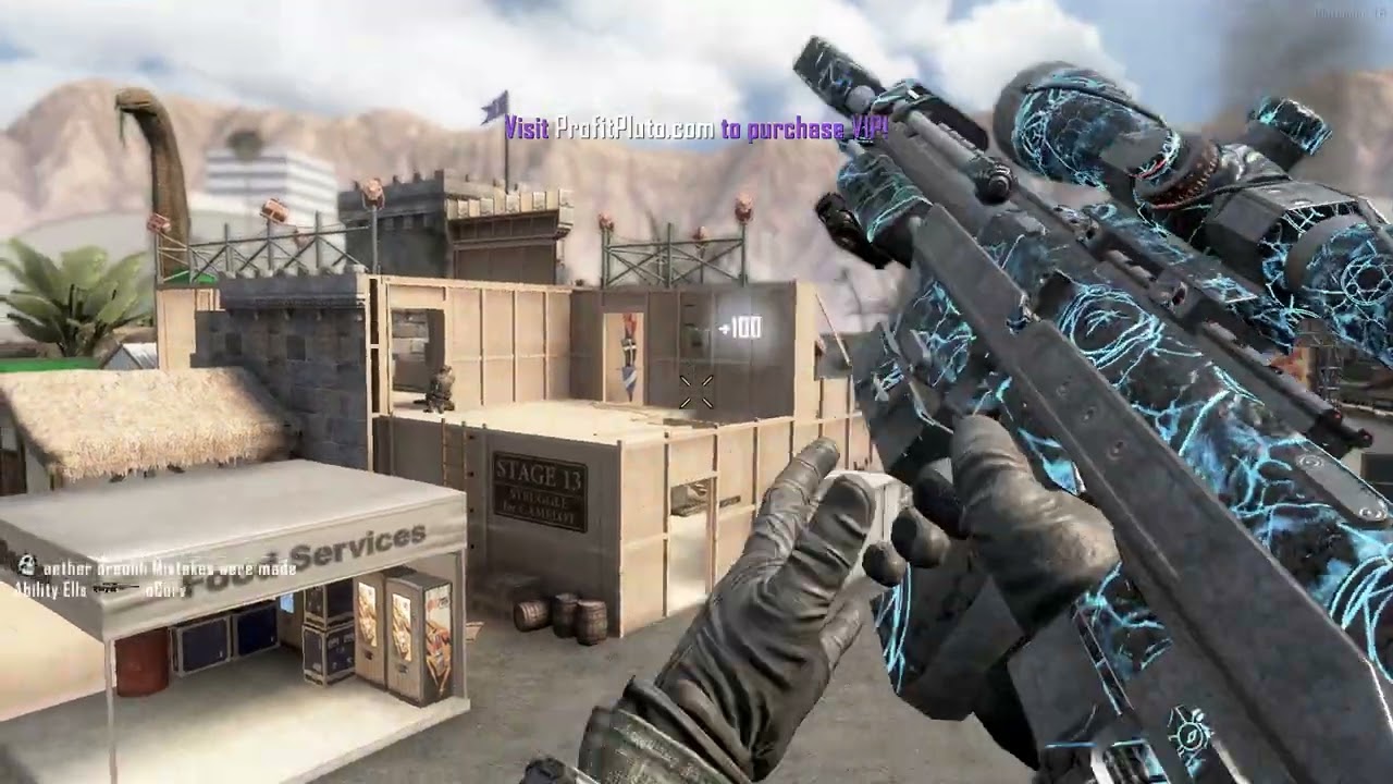 BO2 Pluto First Try Slide Trickshot