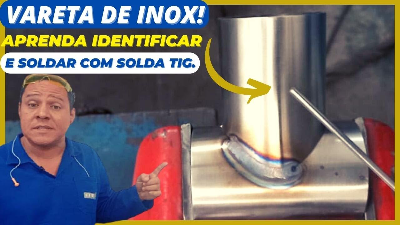 🚨Qual VARETA DE SOLDA USAR para soldar inox com solda TIG ??