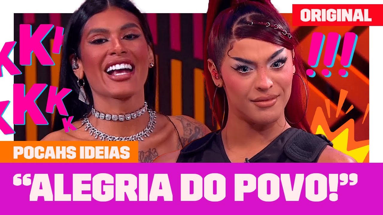 PABLLO VITTAR DIZ QUE GOSTA DE SER MARMITA DE CASAL E FALA SOBRE DIPLO! | Pocahs Ideias | TVZ Pocah