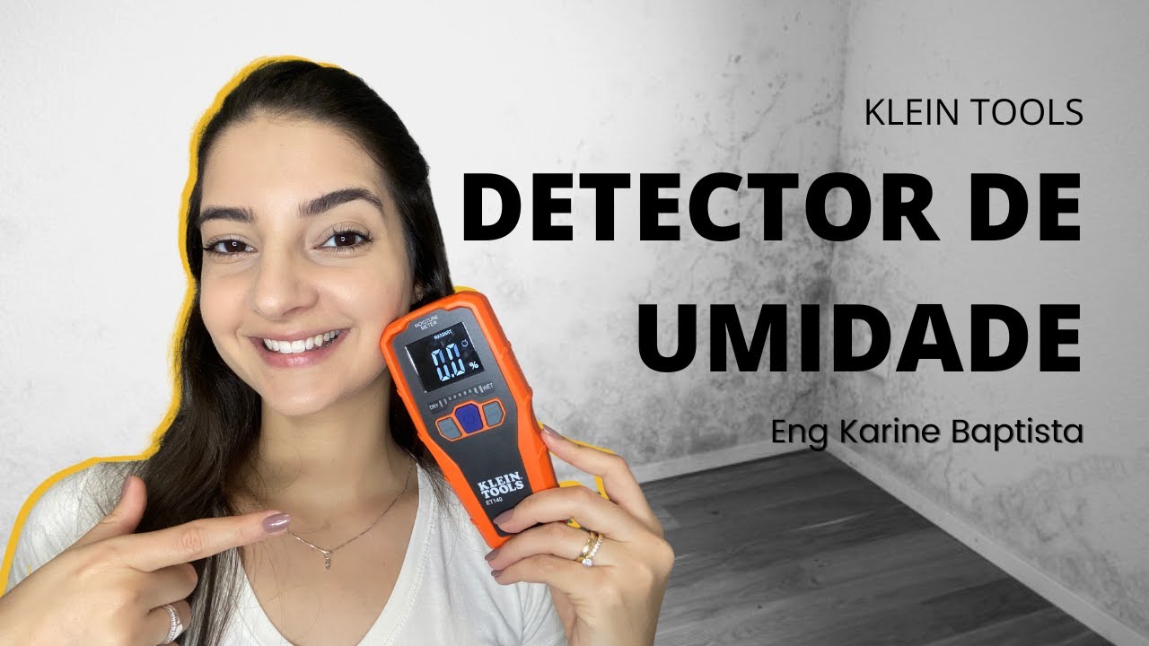 Como usar medidor de umidade Klein Tools?