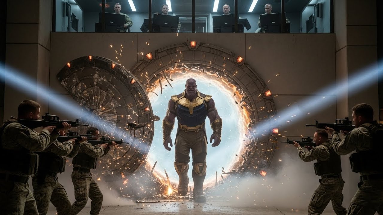 What if Thanos enters Stargate?