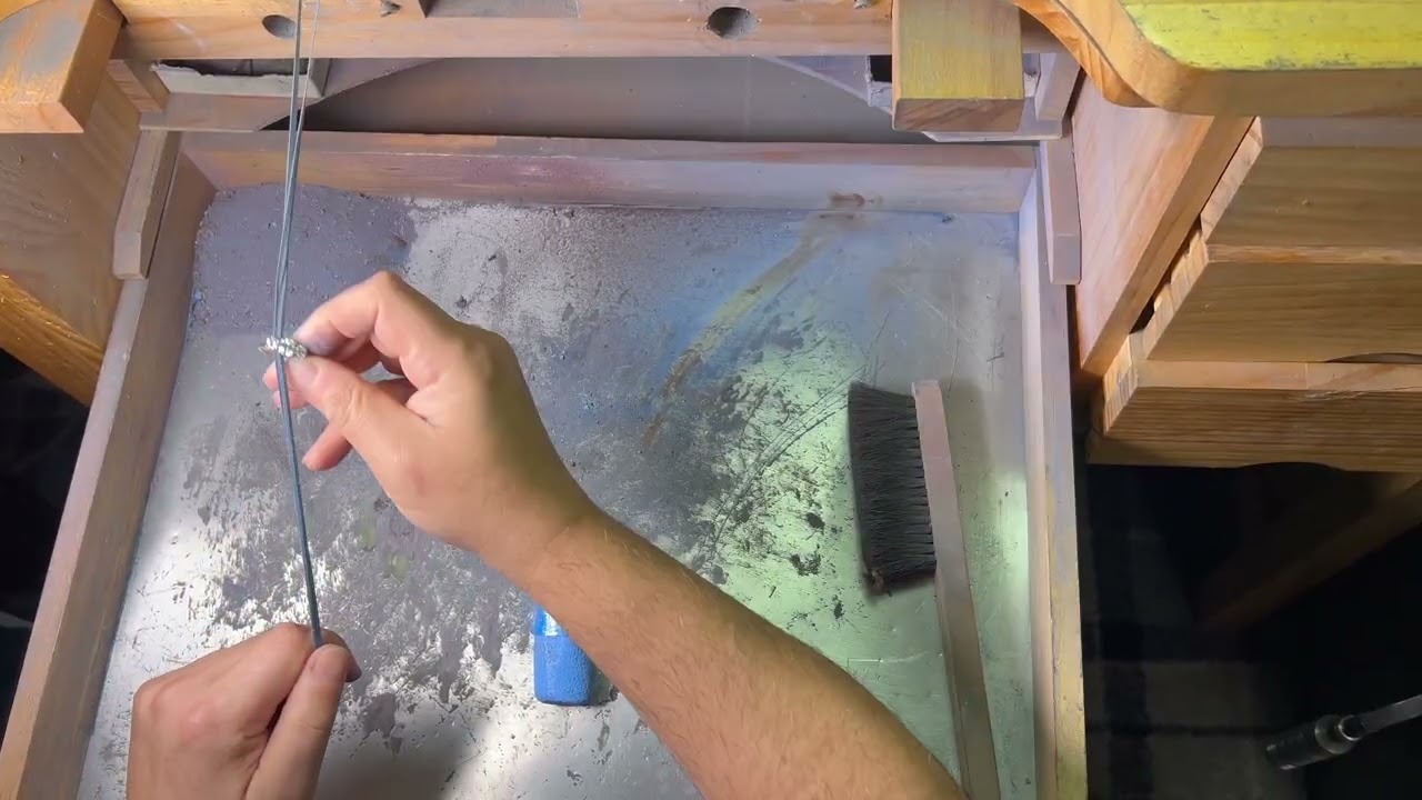 Micro finishing a ring