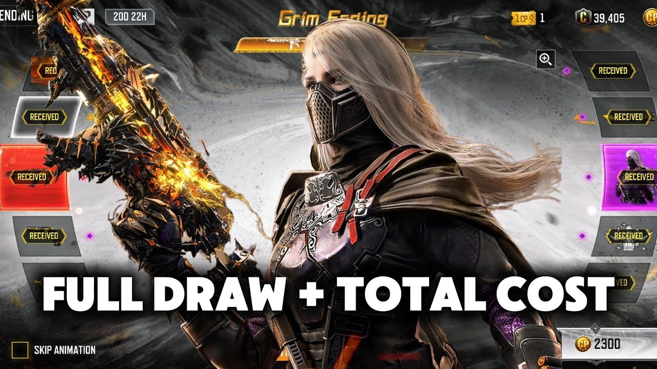 Buying the Grim Ending Mythic Drop Featuring Mythic AK117 - Grim Ending | COD Mobile