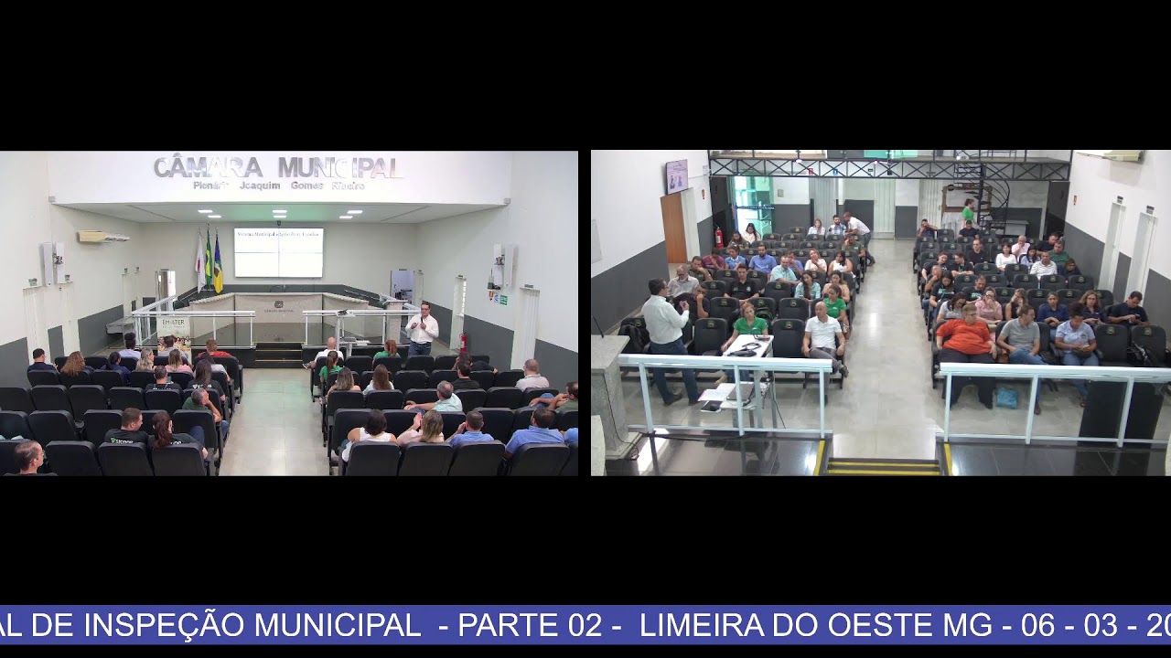 SIM =SEMINÁRIO REGIONAL DE INSPEÇÃO MUNICIPAL - PARTE 02 -  LIMEIRA DO OESTE MG - 06 - 03 - 2026