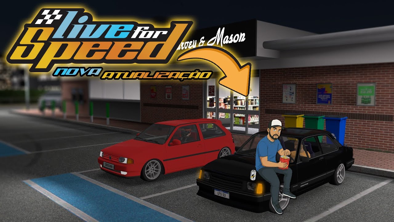 PRIMEIRO ROLÊ NA NOVA ATUALIZAÇÃO | Live For Speed