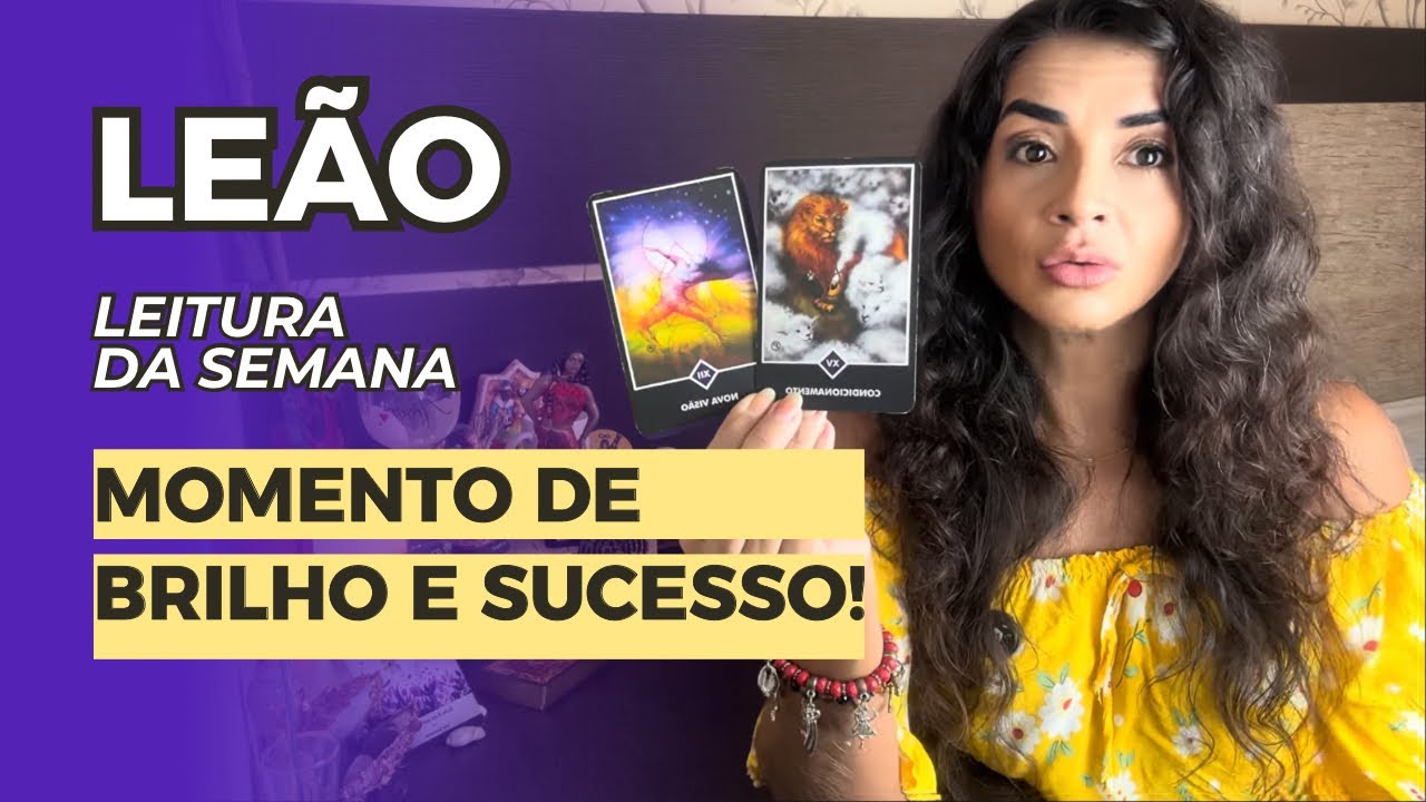 LEÃO ♌️ ISSO VAI ACONTECER RÁPIDO! É SEU MOMENTO DE BRILHAR E TER SUCESSO!