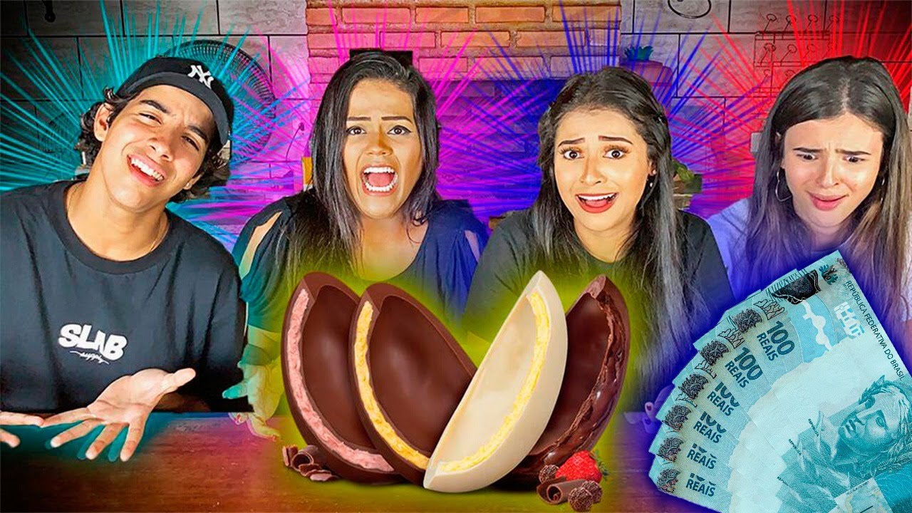 O ÚLTIMO A COMER OVOS DE PÁSCOA GANHA 1 000 REAIS 2 !!!