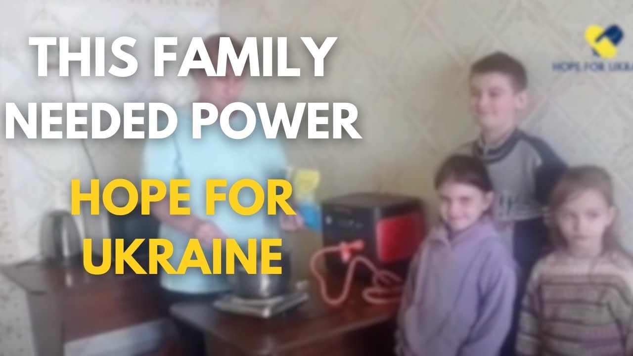 Empowering Families in Ukraine with Solar Energy 💡 | Hope For Ukraine
