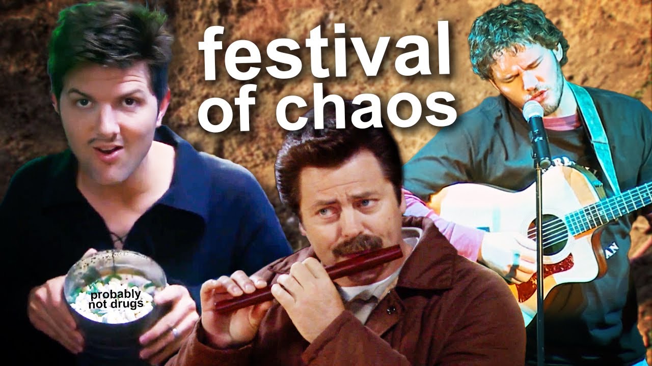 parks and rec goes to burning man | Parks and Recreation | Comedy Bites