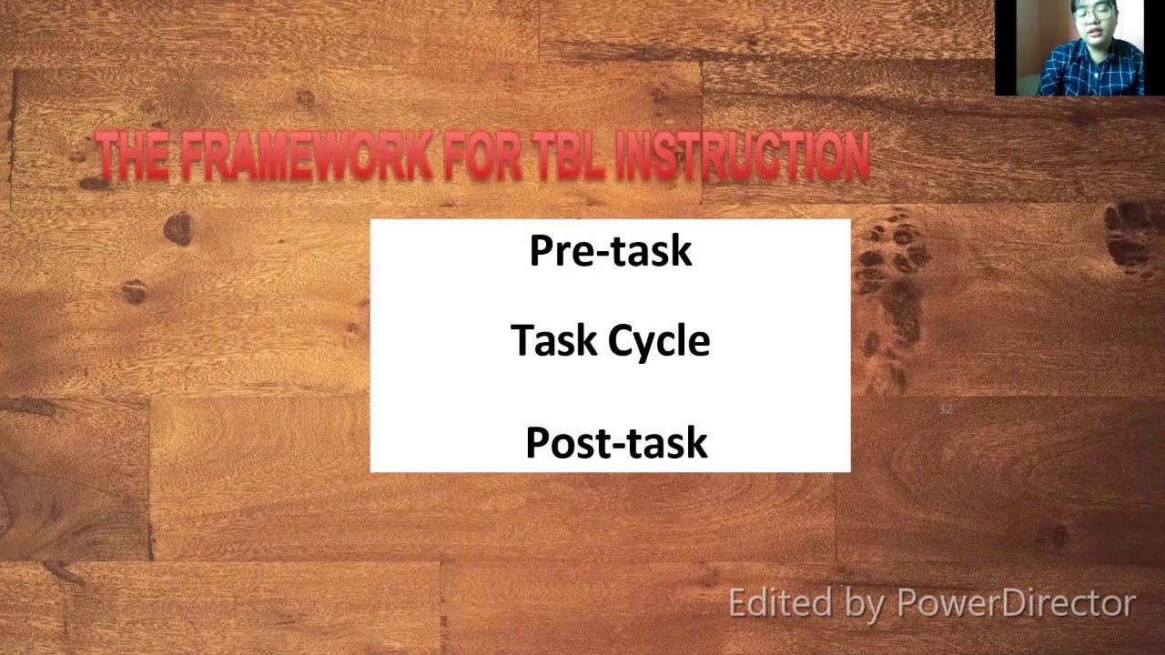 Task based language teaching