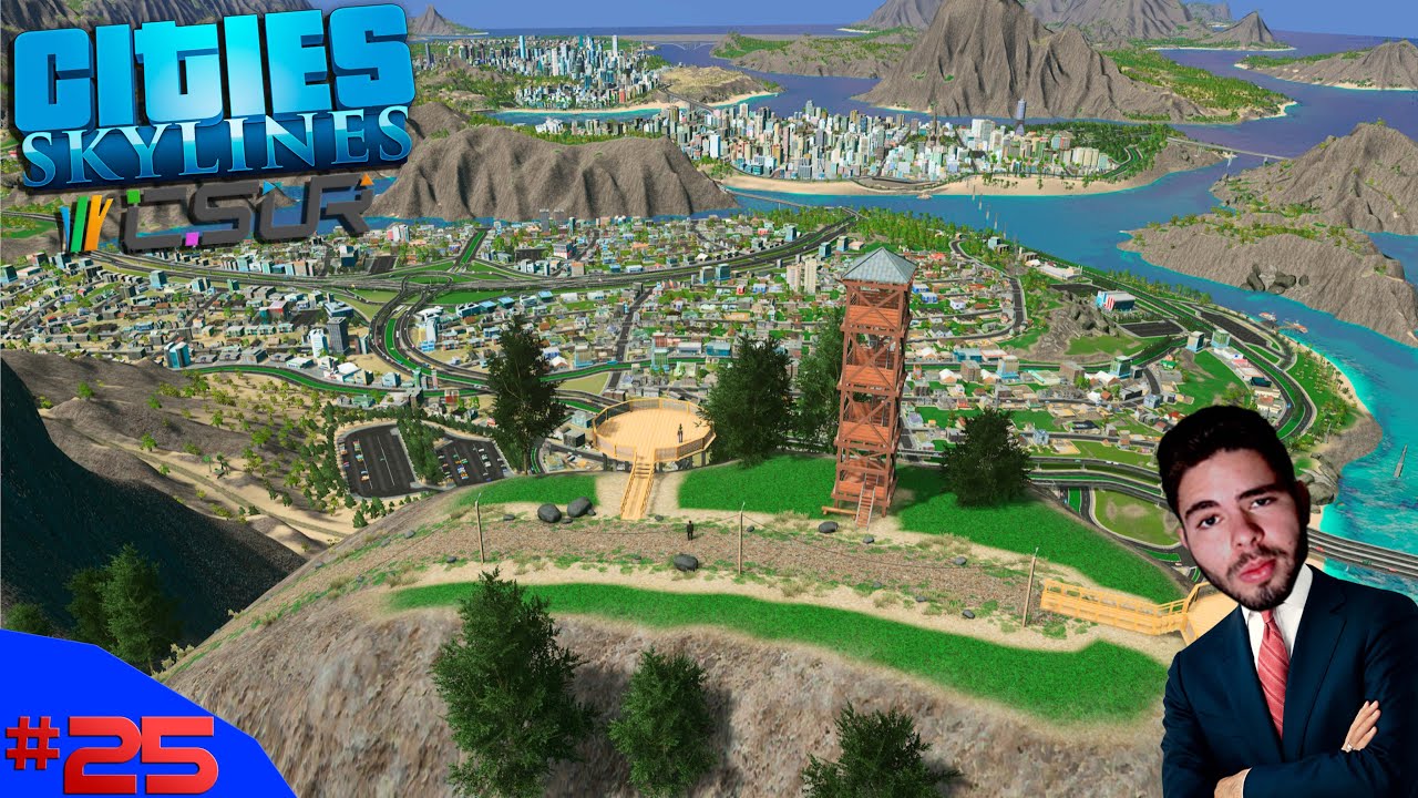 MAIOR RESERVA NATURAL JÁ FEITA! 🏣 - Cities Skylines CSUR #25 - (Gameplay/PC/PTBR) HD