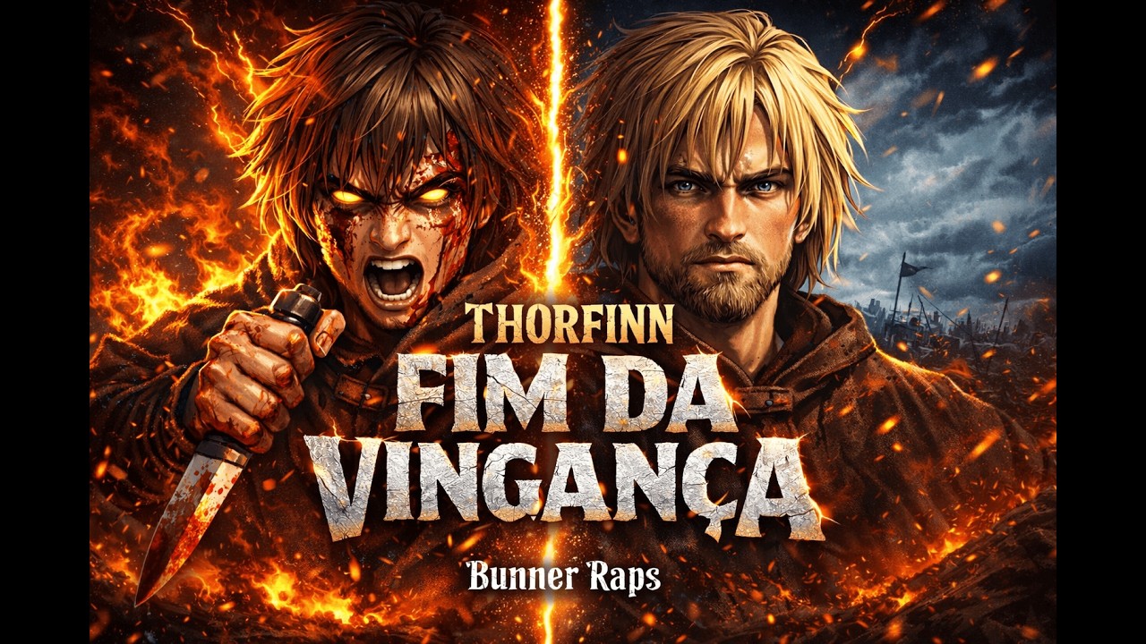 THORFINN (Vinland Saga) - Fim da Vingança | Rap Trap | Bunner Raps