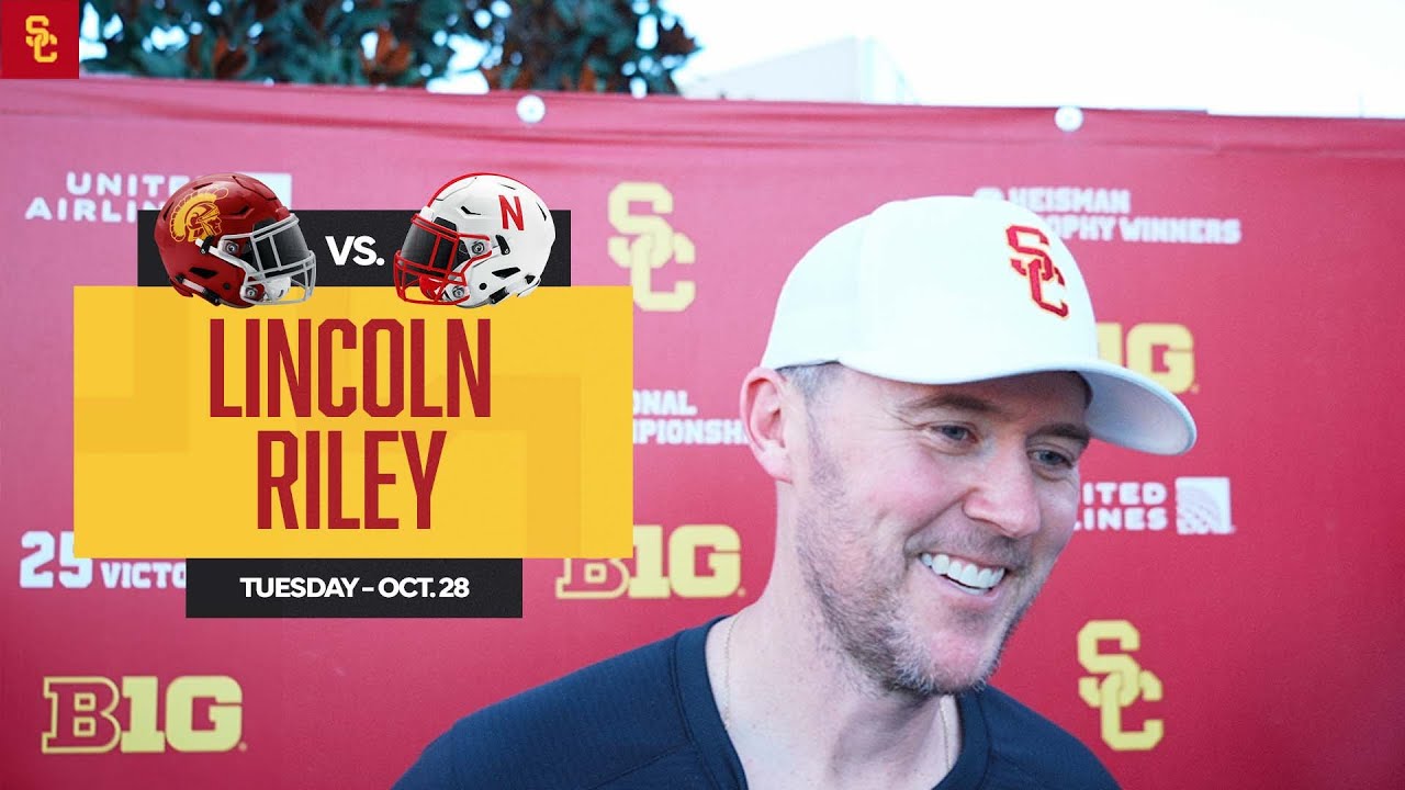 USC HC Lincoln Riley | Tuesday of Nebraska Week