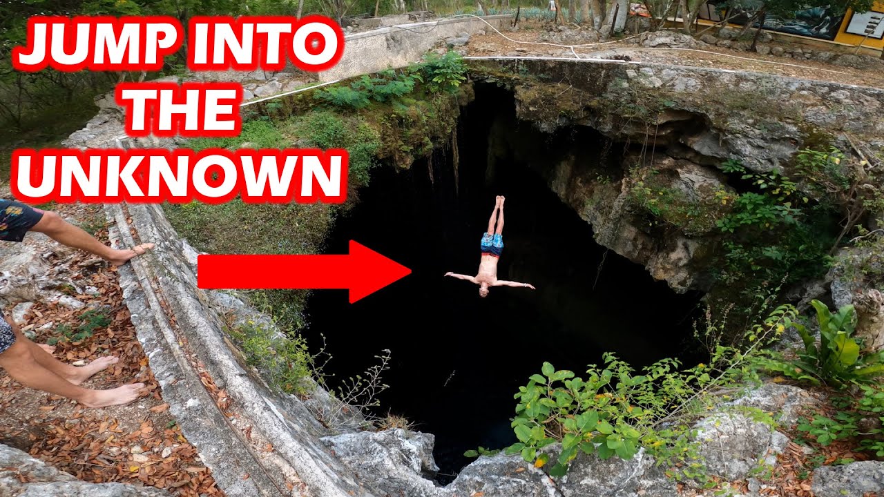 Cliff Jumping Into Mexico's Largest Cenotes | Part 1