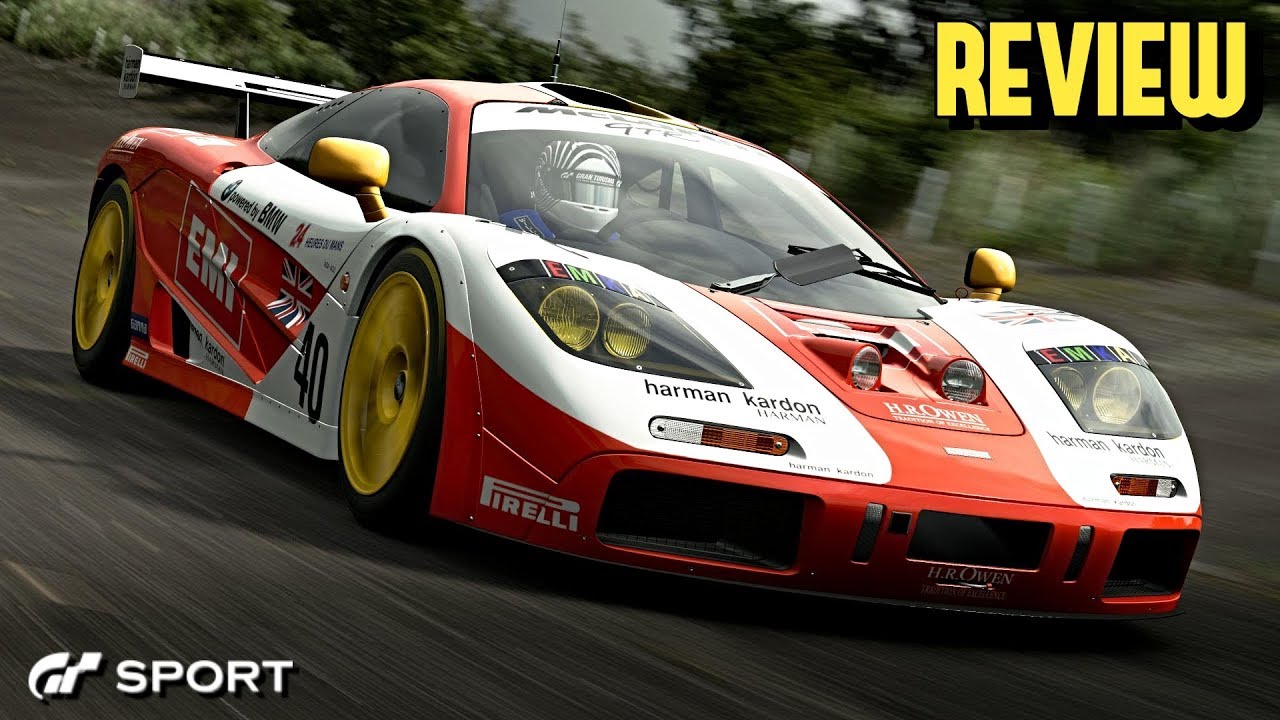 GT SPORT - Обзор McLaren F1 GTR