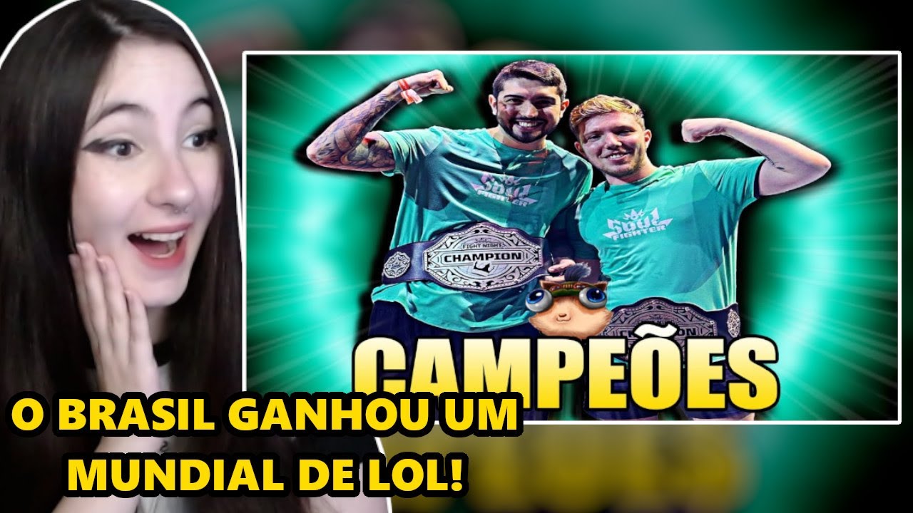 (REACT BRONZIOCRE) JUKES e PIJACK CAMPEÕES do MUNDIAL de 2v2v2v2 - FIGHT NIGHT