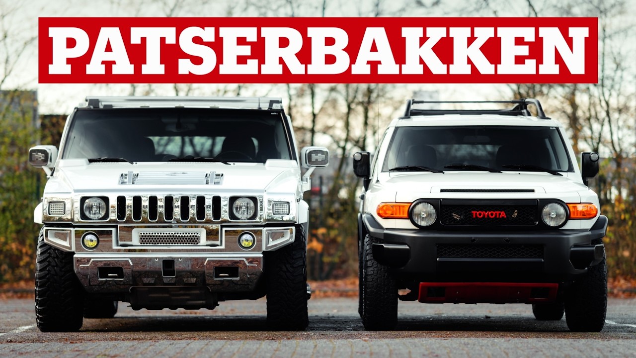 Hummer H2 vs. Toyota FJ Cruiser: échte terreinwagens of vooral blingbling?
