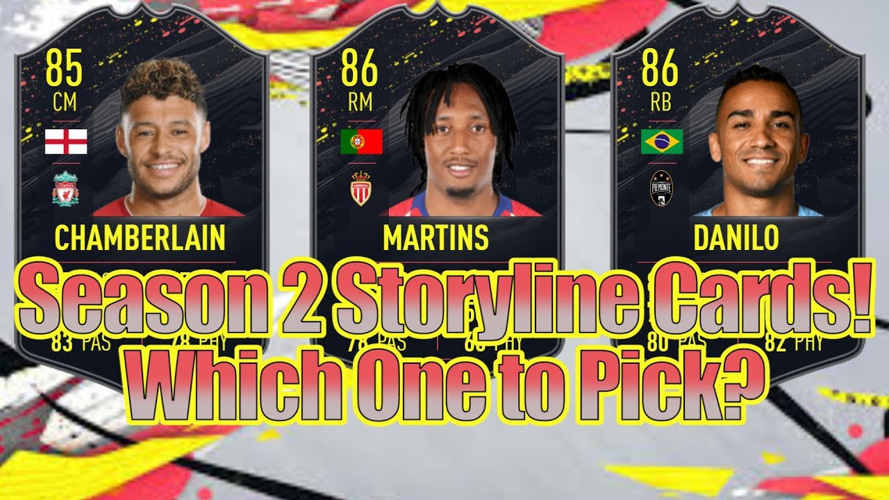 FIFA 20 Season 2 Objectives Overview! Chamberlain, Gelson Martins, or Danilo Storyline?