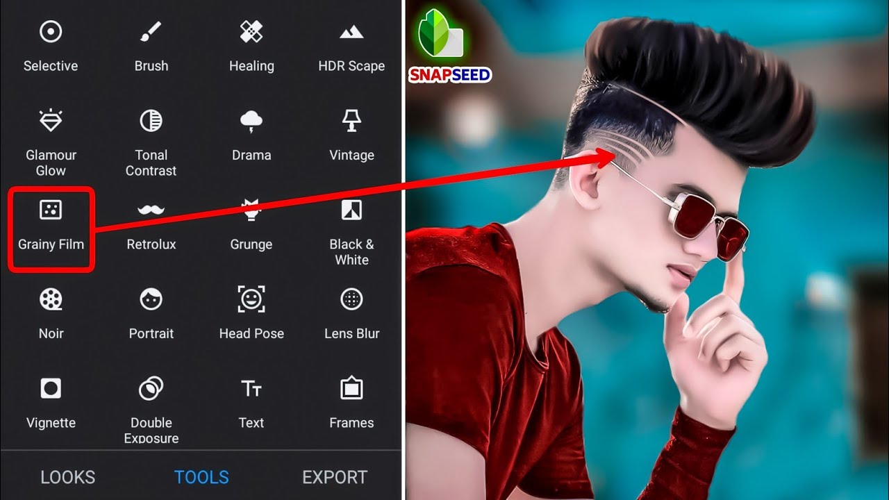 Snapseed New Hairstyle Editing | Snapseed Hair + Face White Photo Editing | Snapseed Photo Editing