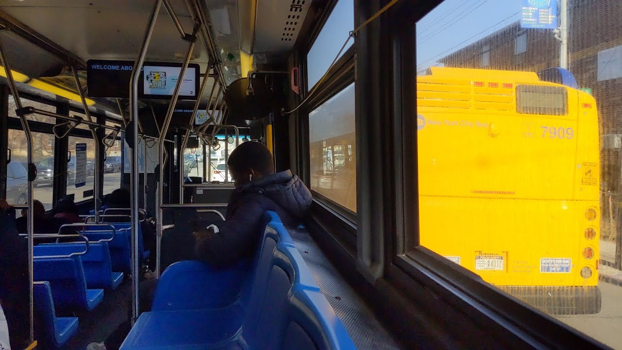 MTA Bus Company: Ride a 2009 Orion VII NG #4127 on the Q35 via Flatbush Av & Flatlands Av (2/24/24)