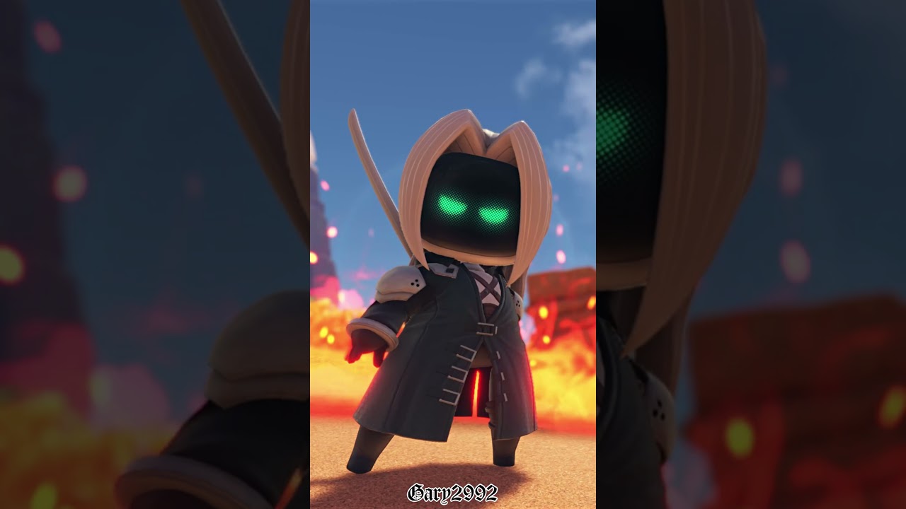 Astro Bot: Sephiroth #FinalFantasyVII #PlayStation5 #AstroBot