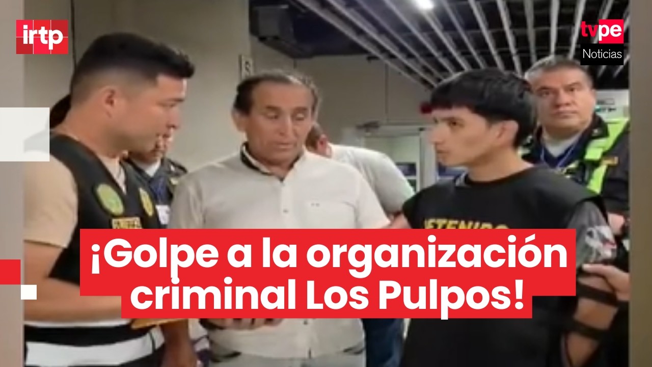 Capturan a alias JJ, brazo armado de Los Pulpos, tras acción conjunta Perú–Chile