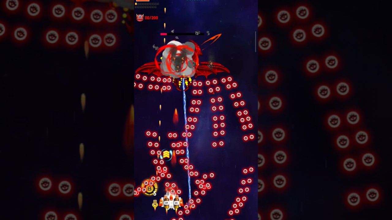 space shooting boss fight 