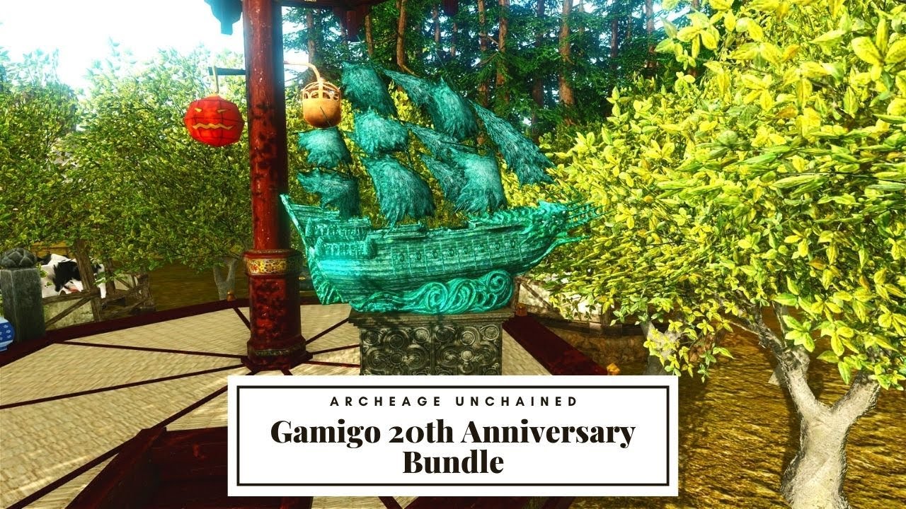 Gamigo 20th Anniversary Bundle - ArcheAge Unchained