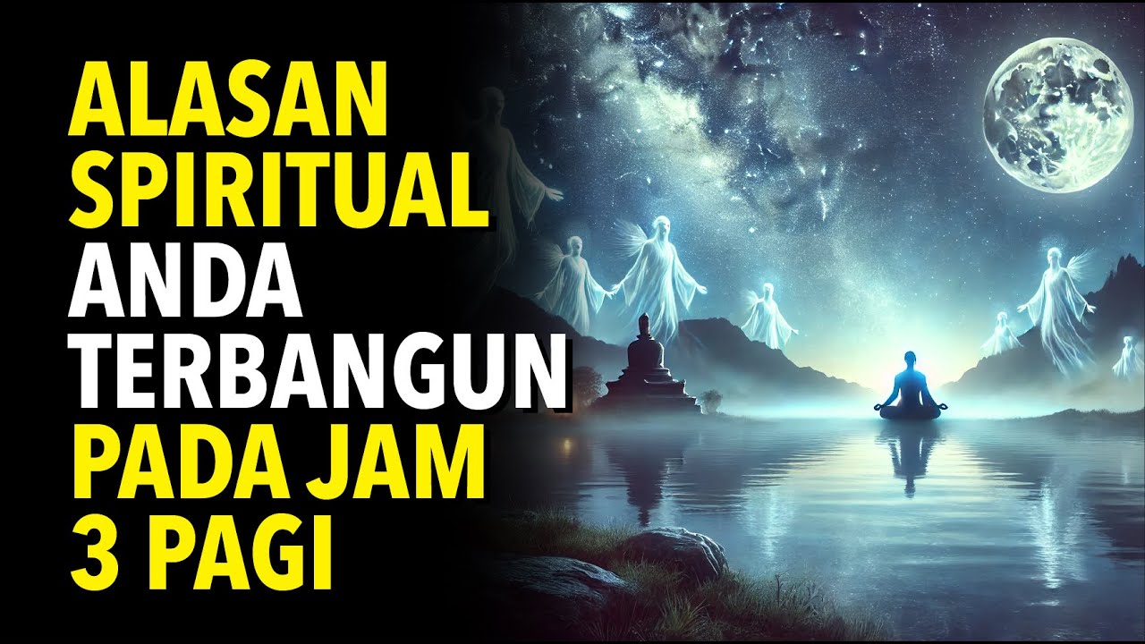 7 Alasan Spiritual Mengapa Anda Terbangun Jam 3 Pagi