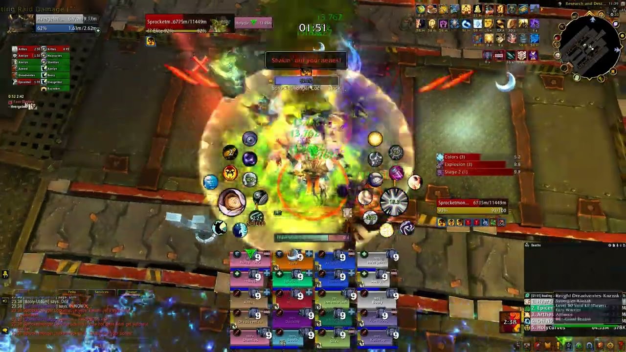 Mythic Sprocketmonger Lockenstock - Discipline Priest POV [Synergize]