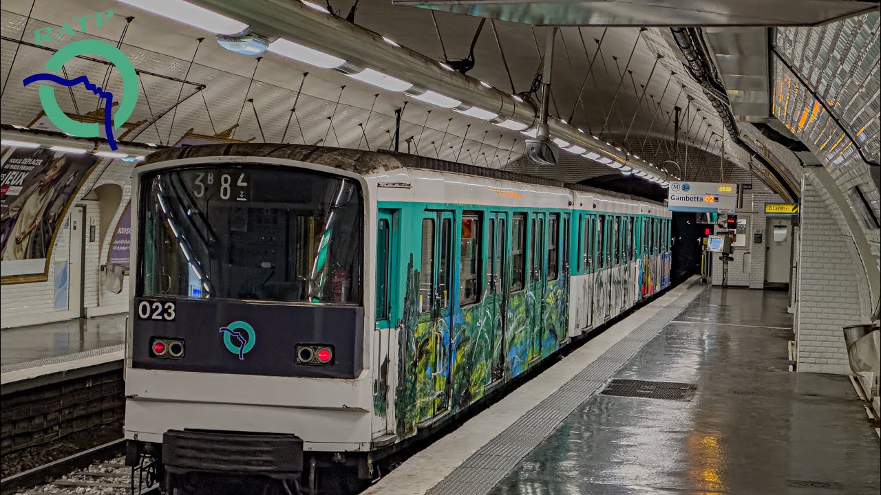 LA LIGNE 3 BIS AVEC DES MOTRICES BRUYANTES (A2) ?🤔