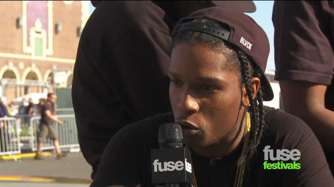 A$AP Rocky Loves My Chemical Romance & Bon Jovi - Bamboozle Festival 2012