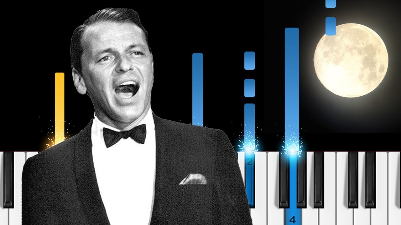 Frank Sinatra - Fly Me to the Moon - Piano Tutorial & Sheets