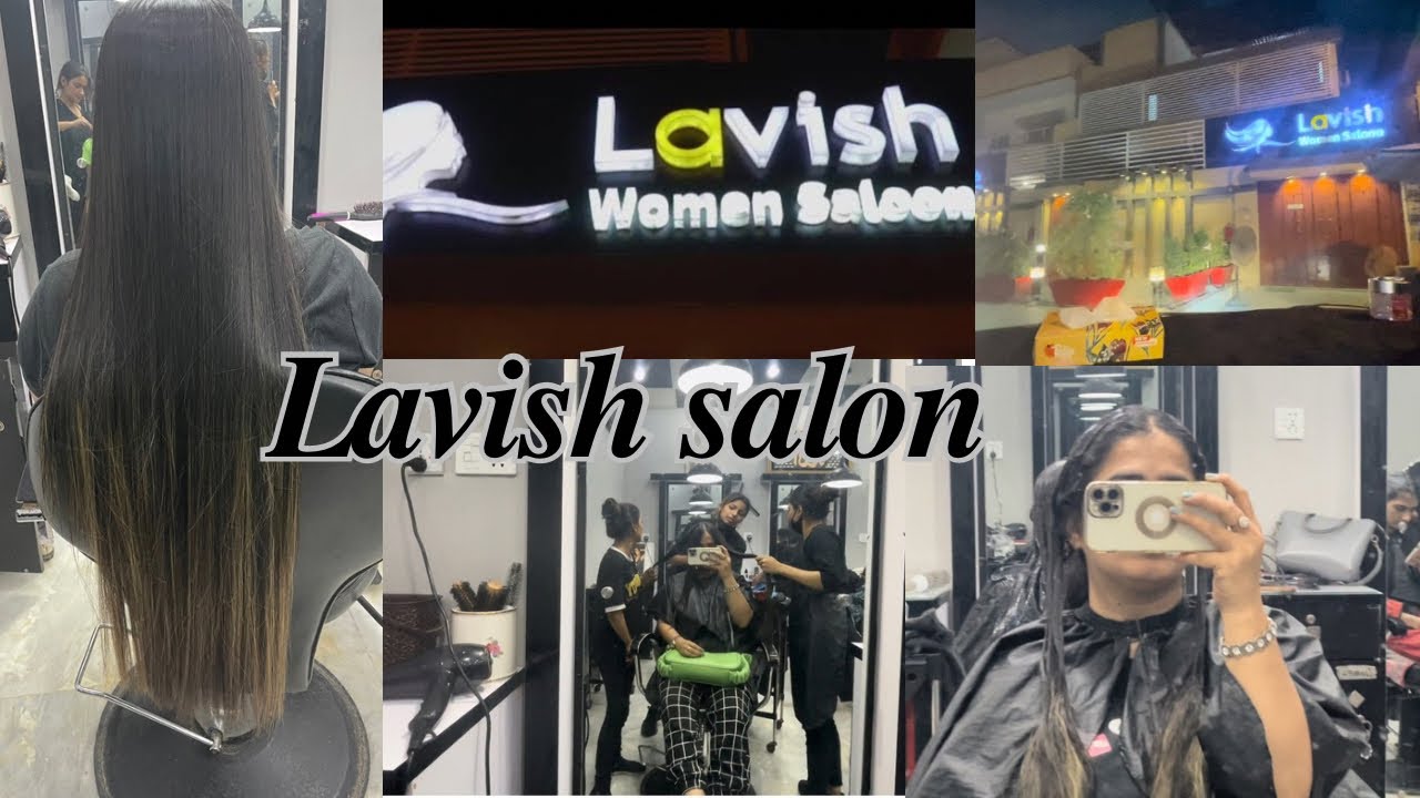 My New Vlog / Lavish Beauty Parlour \ / Kerabond Treatment At Lavish Saloon /Rushis Vlog6254