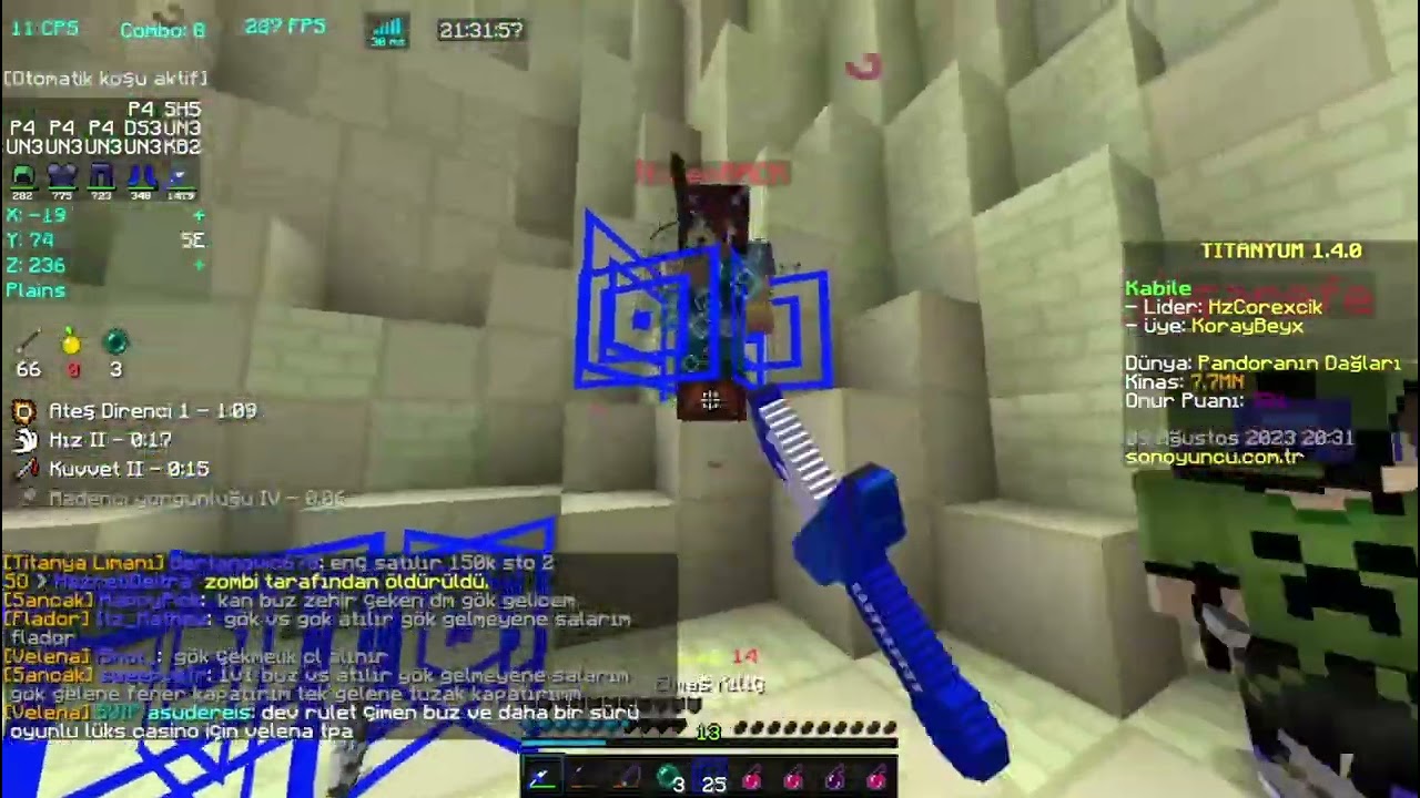 Sonoyuncu nether pandora falan  - survival titanyum