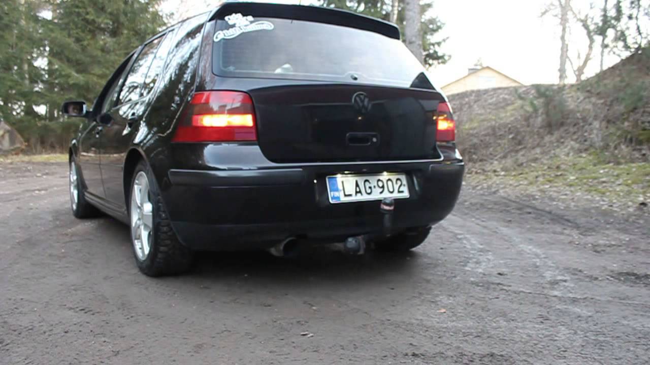 Vw Golf TDI straight pipe