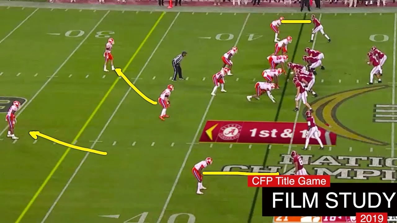 FILM STUDY: Clemson vs Bama - 2019 CFP Title