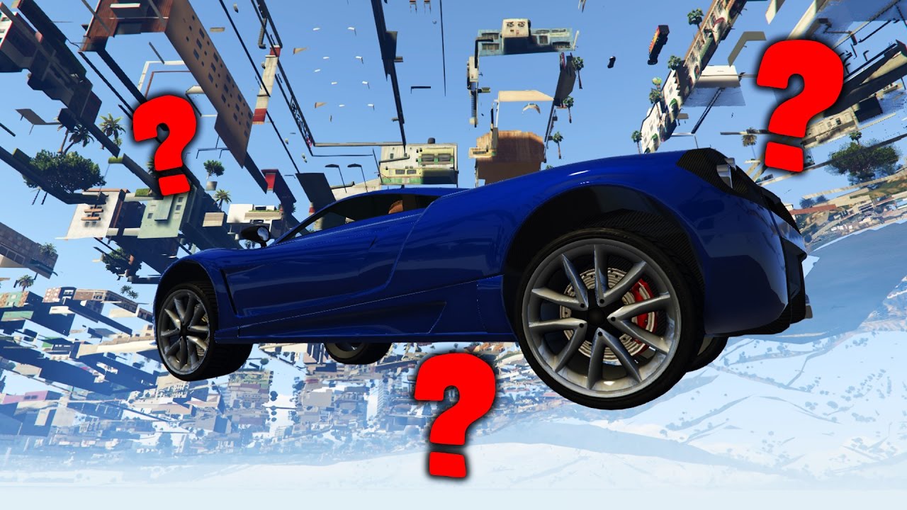 MAPKA NA KTÓREJ SIĘ TELEPORTUJEMY W GTA! | GTA 5 Online Funny Moments [PL]